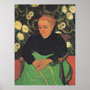 Poster La Berceuse (Augustine Roulin) de Vincent Van Gogh