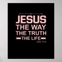 La Bible chrétienne Verse Jésus Vérité Vérité Vie