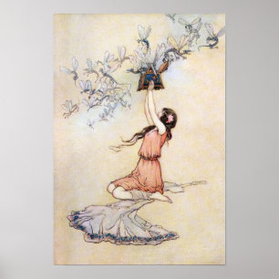 Poster La boîte de Pandore par Warwick Goble
