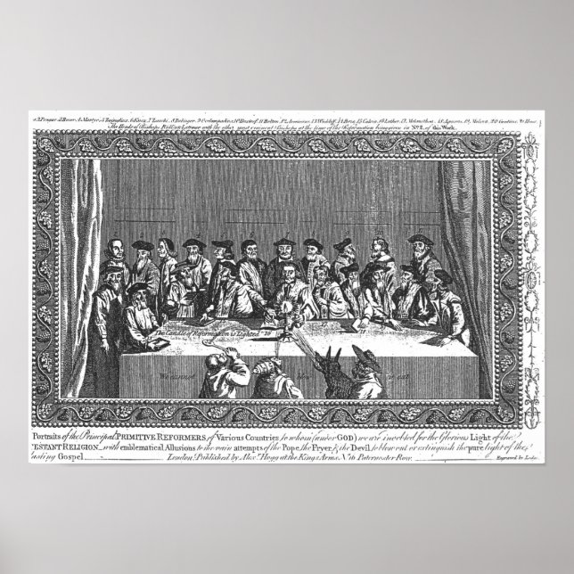 Poster La bougie de la Réforme est éclairée' (Devant)