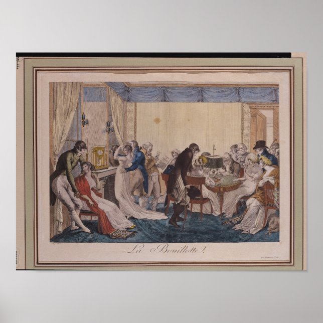 Poster La Bouillotte, 1798 (Devant)