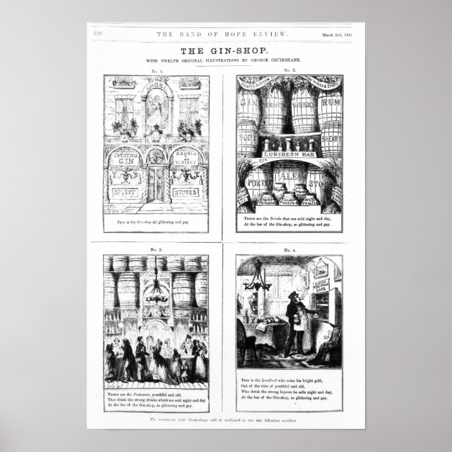 Poster La Boutique Gin (Devant)