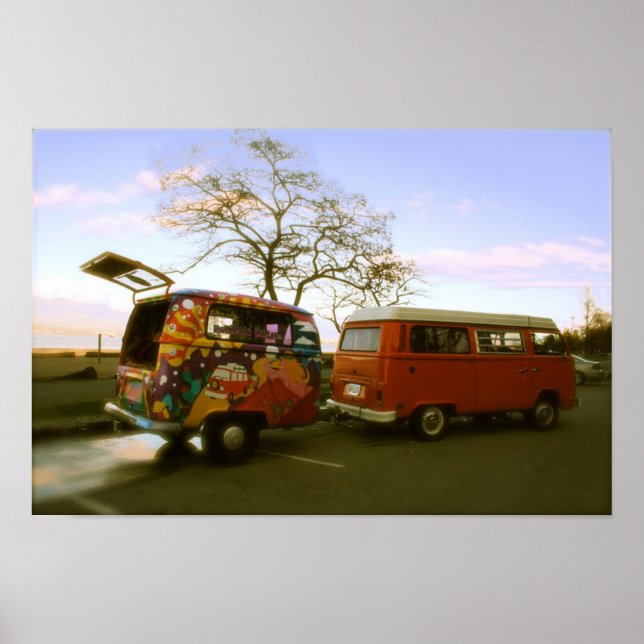Poster La Caravane Hippie Trip ! (Devant)