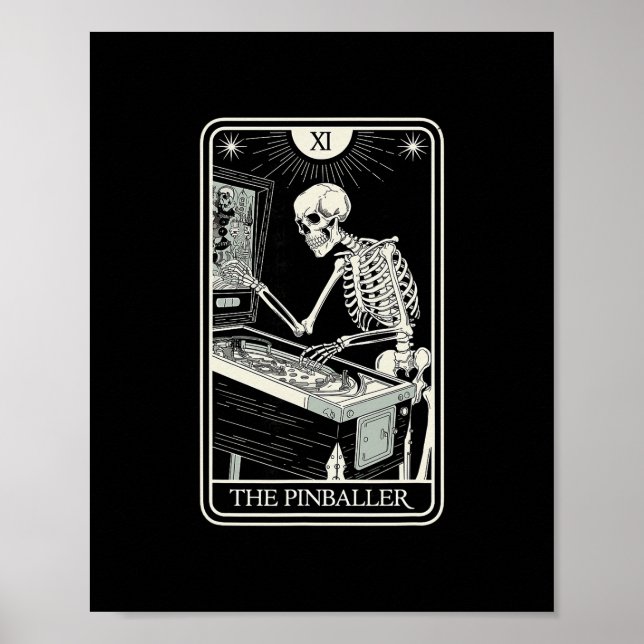 Poster La carte de tarot Pinller (Devant)