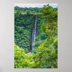 Poster La Cascade De Papapapaitai Dans La Jungle