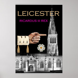 Poster La "cathédrale de Leicester est la mienne !" dit