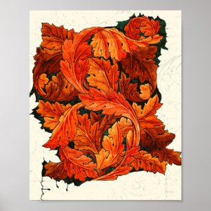 Poster La célèbre œuvre d'art d'Acanthe de William Morris