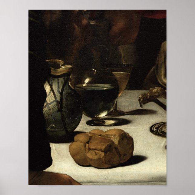 Poster La Cène à Emmaüs, 1601 (Devant)