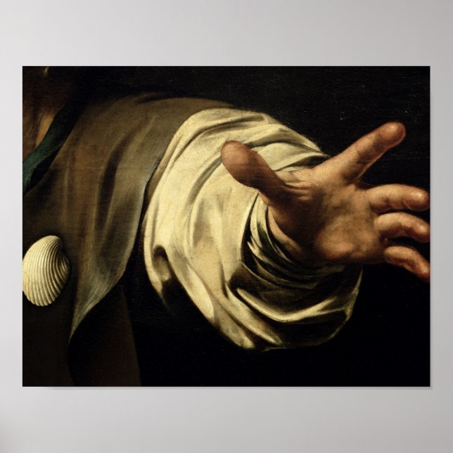 Poster La Cène à Emmaüs, 1601 (Devant)