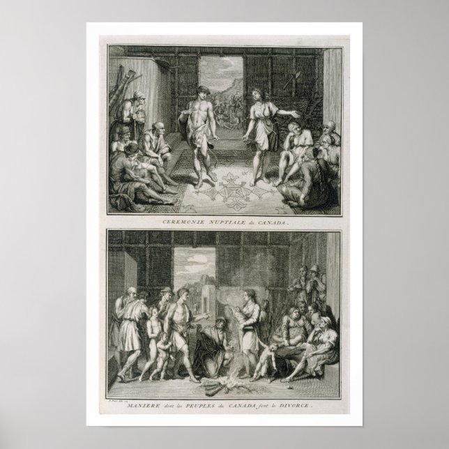 Poster La Cérémonie Mariage et la Manière de Divorce en (Devant)