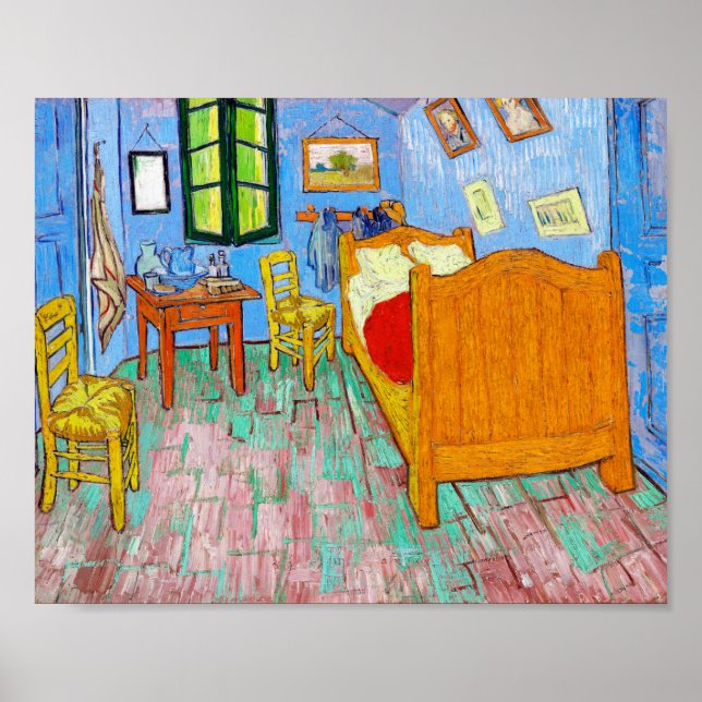 Poster La Chambre, Van Gogh (Devant)