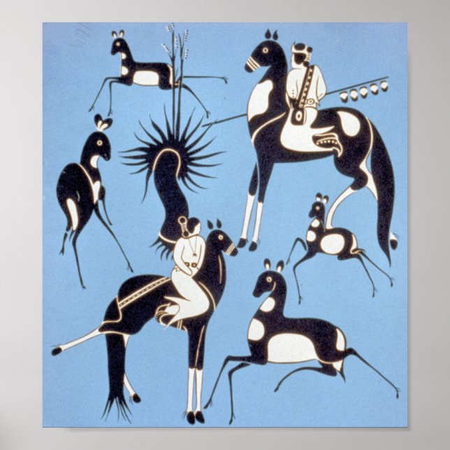 Poster La chasse à l'antilope (Devant)