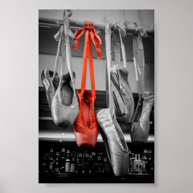 Poster La Chaussure Rouge (Devant)