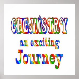 Poster LA CHIMIE est excitante