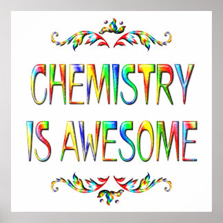 Poster La chimie est géniale