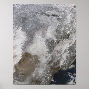 Poster La Chine du nord-est