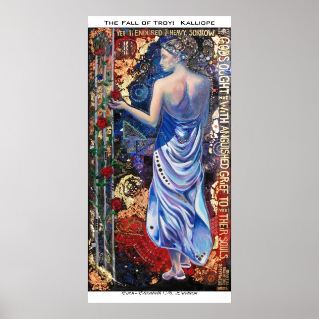 Poster La chute de Troy : Kalliope (Devant)