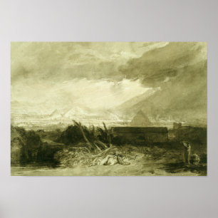 Poster La cinquième peste de l'Egypte, 1806-10