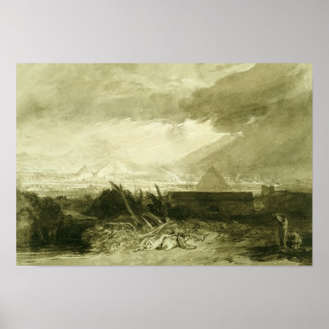 Poster La cinquième peste de l'Egypte, 1806-10 (Devant)