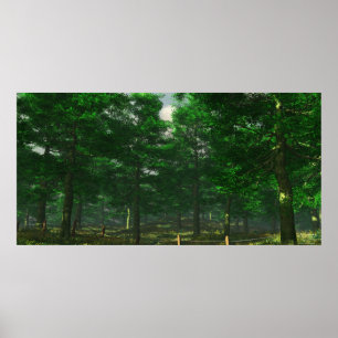 Poster La clarté de la nature - extrémité