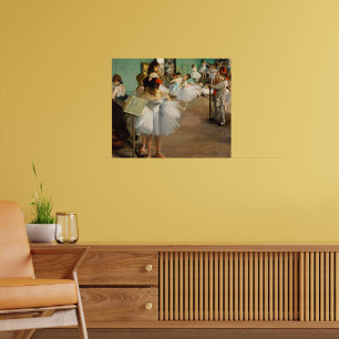 Poster La classe de danse, Peinture célèbre