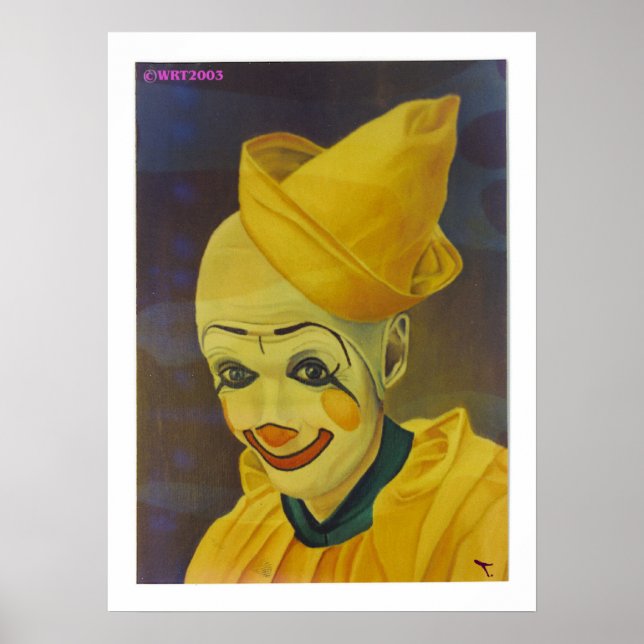 POSTER LA CLOWN EST UNE DAME (Devant)