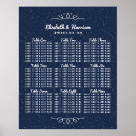Poster La collection de Mariages de nuit étoilée