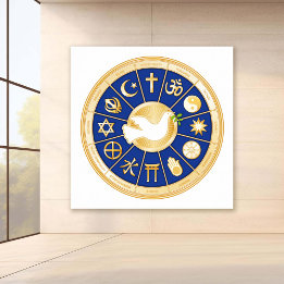 Poster La colombe de la paix