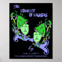 Poster La Comédie des erreurs par William Shakespe