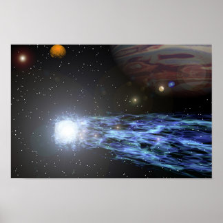 Poster La comète de Jupiter