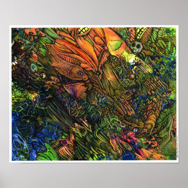 Poster La complainte des Profonds (Devant)