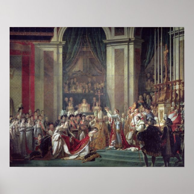 Poster La consécration de l'empereur Napoléon (Devant)