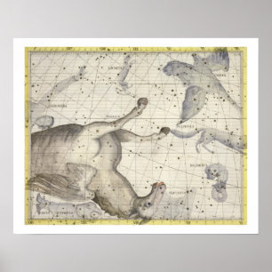 Poster La constellation de Pegasus, plaquent 25 du 'atlas