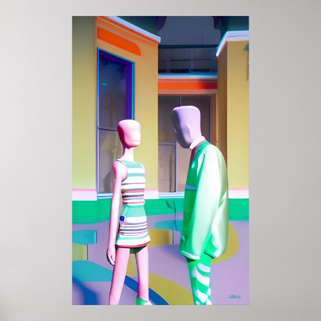 Poster La Conversation (Devant)