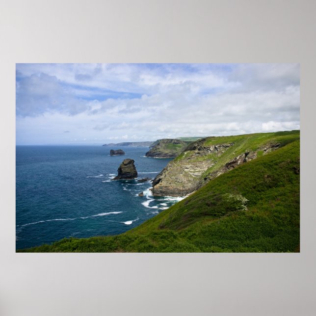 Poster La côte de Cornouailles (Devant)