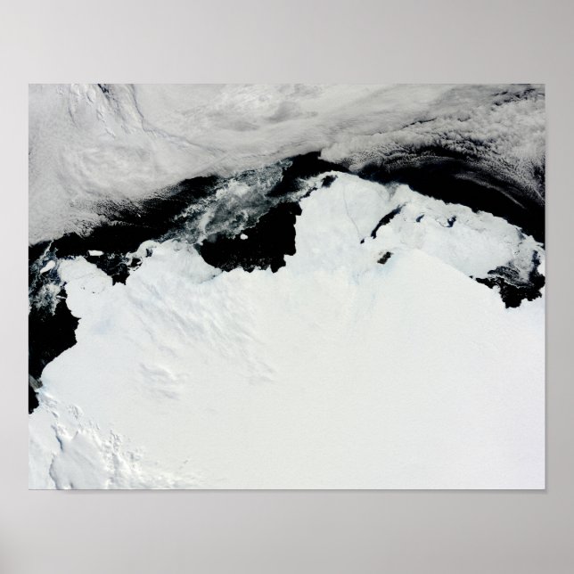 Poster La côte Queen Mary de l'Antarctique (Devant)