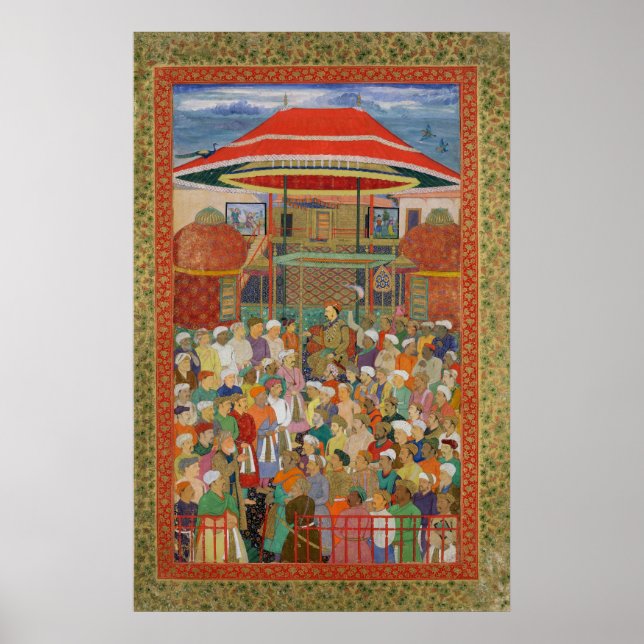 Poster La Cour accueille l'empereur Jahangir (Devant)