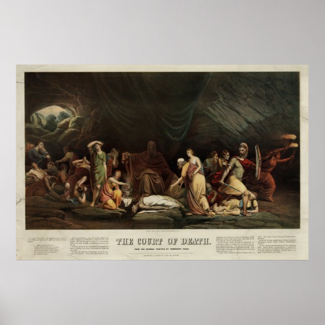 Poster La Cour de la mort (Devant)