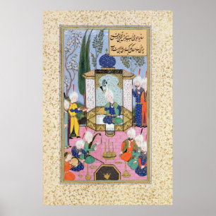 Poster La cour du sultan