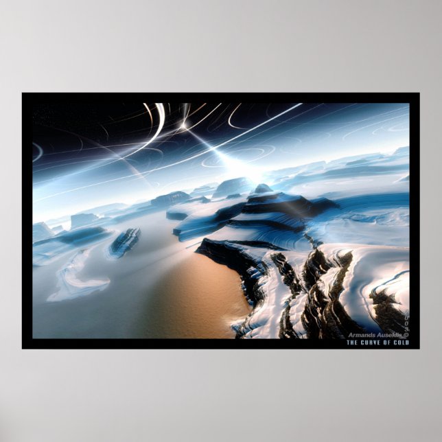 Poster La Courbe du froid (Devant)