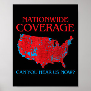Poster La Couverture Nationale De Trump 2024 Peut-On Nous