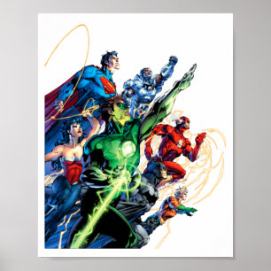 Poster La couverture New 52 1 3ème tirage