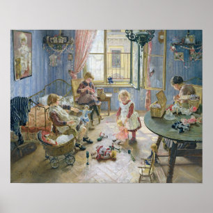 Poster La crèche, 1889