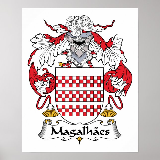 Poster La crête de la famille Magalhaes (Devant)