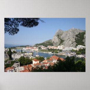 Poster La Croatie - Omis