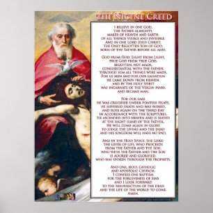 Poster La croyance de Nicene