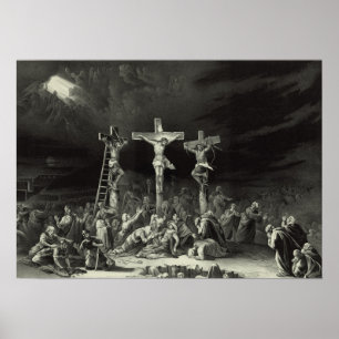 Poster La Crucifixion - 1849