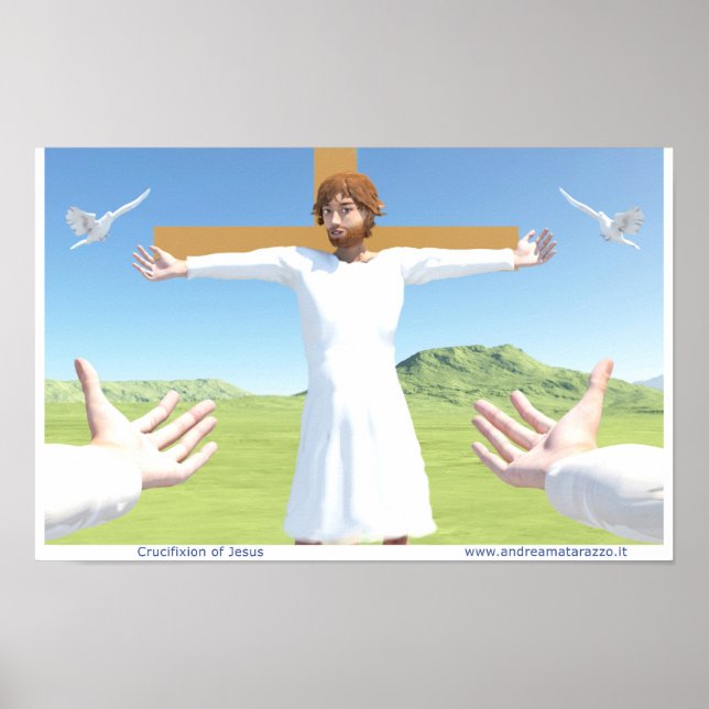 Poster La Crucifixion de Jésus (Devant)