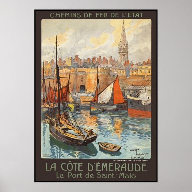 Poster La cte d'meraude (Devant)