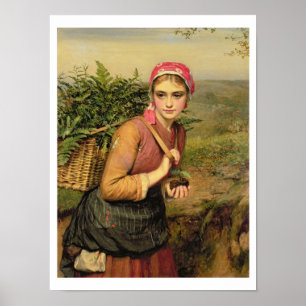 Poster La cueillette de fougères